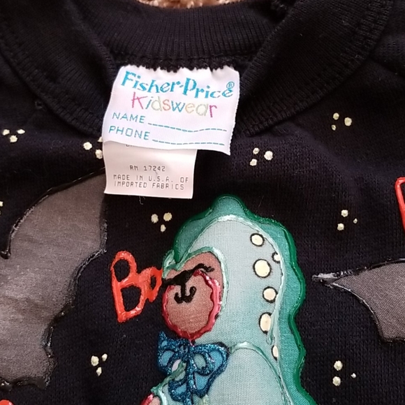 2T handpainted Halloween sweatshirt - Picture 3 of 6